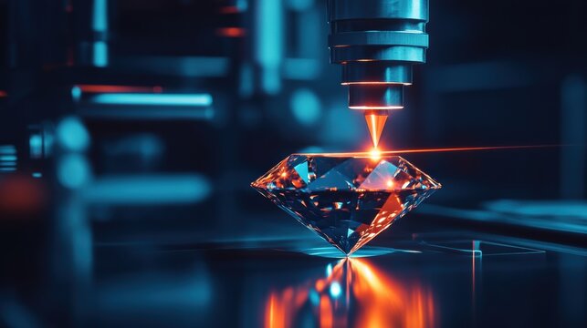 Laser precision in diamond cutting technology enhances gemstone quality. Discover innovative techniques for crafting brilliant diamonds. Explore more now.