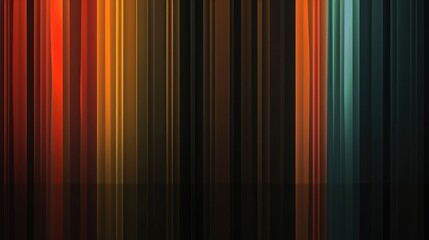 Obraz premium Abstract vertical stripes in vibrant colors creating a modern graphic design.