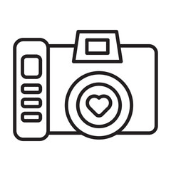 Wedding collection, Editable Stroke. Pixel Perfect. For Mobile and Web. Contains icons such as Wedding, Heart, Love, Hand drawn vector wedding symbols and signs on white background