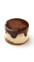 A Delectable Mini Chocolate Tiramisu Cheesecake