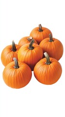 Vibrant Orange Pumpkins: A Bountiful Harvest
