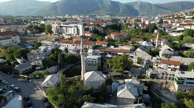  Aerial View Mostar