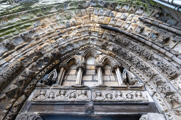 Obraz premium Holyrood Abbey - Edinburgh, UK