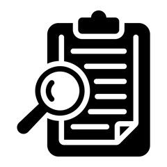 survey form Solid icon