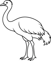 illustration of a crane