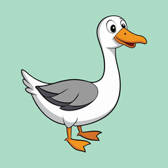 illustration of a duck
