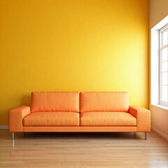 Elegant Lounge Space Featuring Comfortable Sofa and Trendy Décor