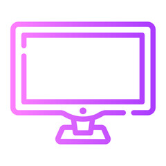 technology Line Gradient Icon