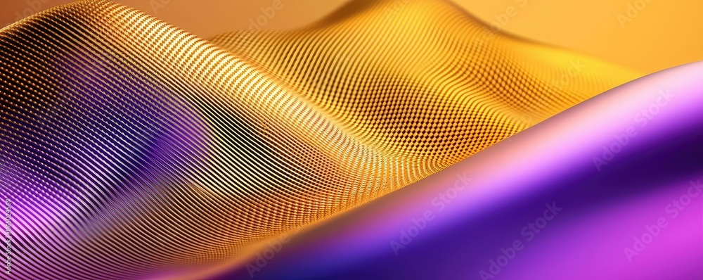 Aufkleber Noise abstract background idea. Abstract waves in vibrant colors create a mesmerizing visual experience.