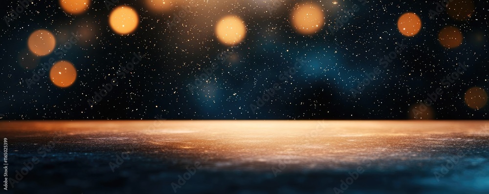 Poster starry abstract background idea. abstract background with glimmering lights and swirling colors crea