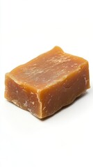 Aromatic and Exquisite Handmade Soap Bar: A Rich Brown Beauty for Your Daily Bath Routine