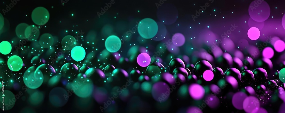 Poster Noise abstract background idea. Vibrant bokeh effect with colorful lights and blurred background for creative projects.