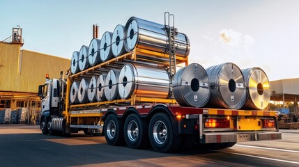 Efficient steel coil transportation: Discover advanced logistics solutions for streamlined industrial supply chains and improved delivery efficiency. Learn more.