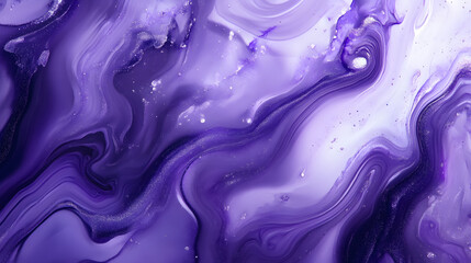 Abstract purple paint background with a marble pattern
