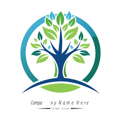 Obraz premium Tree logo