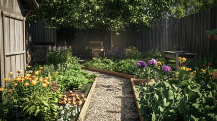 Urban farming often includes raising chickens or bees.