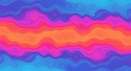 Vibrant Wave Gradient Background