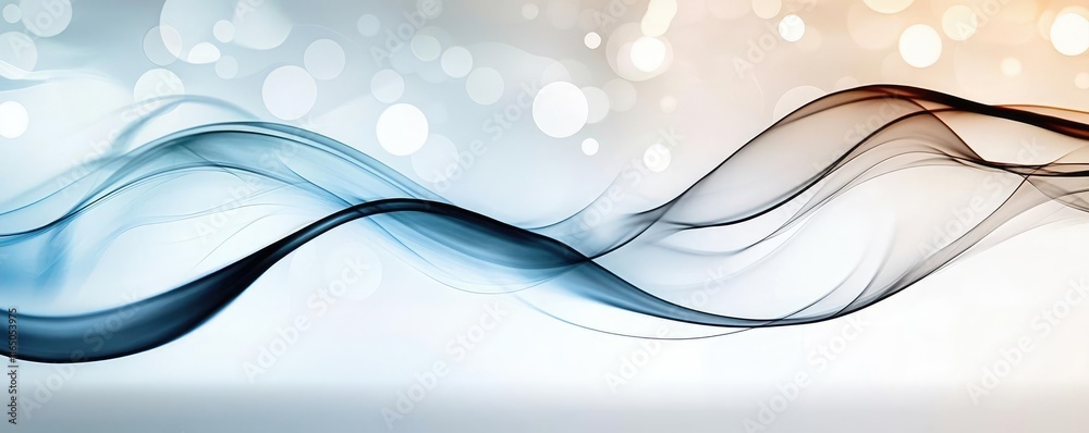 Aufkleber Graffiti abstract background concept. Abstract wave patterns with soft colors and a dreamy atmosphere for creative projects.
