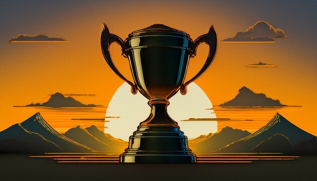 The trophy shape is universally recognized.  