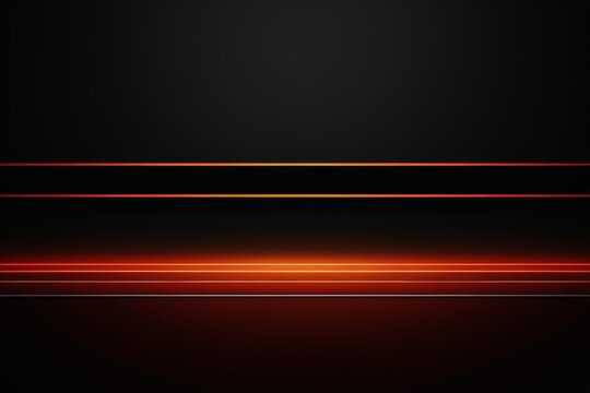a close up of a black background with a red line