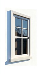 Elegant White Window Design: A Timeless Architectural Detail