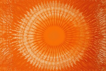 there is a close up of a slice of orange with a white center