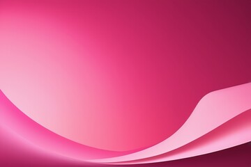 abstract pink background with curved lines and a smooth surface