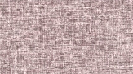 Close-up view of a mauve linen fabric texture showing its weave and subtle variations in tone.