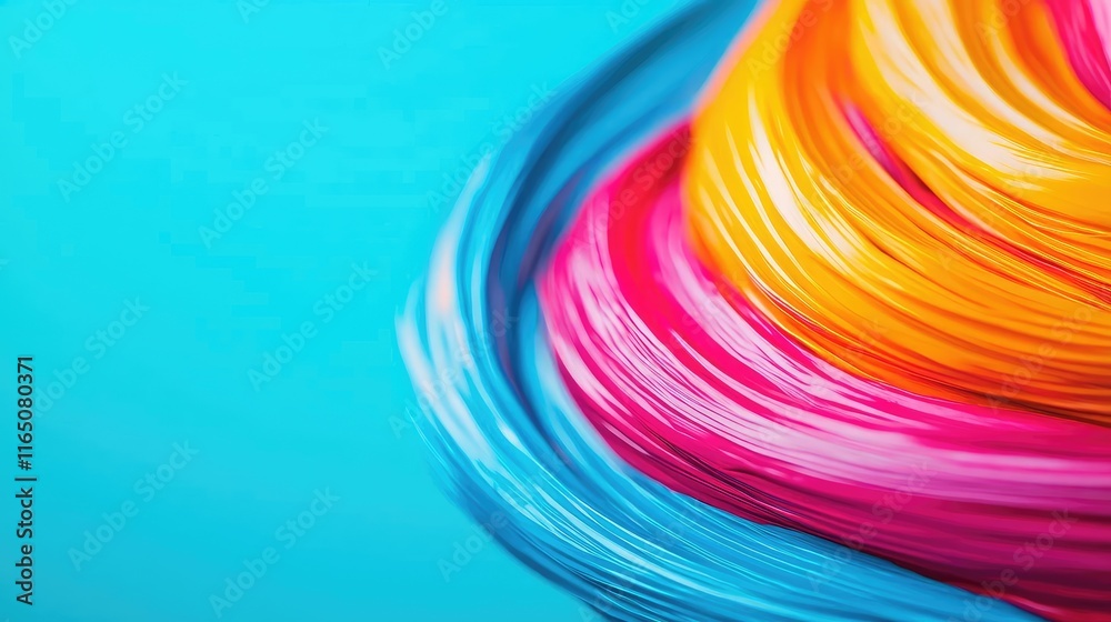 Aufkleber Graffiti abstract background concept. Colorful abstract swirl of vibrant hues creating a mesmerizing visual texture.