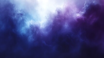 Fototapeta premium Abstract Blue Purple Cloud Formation Image