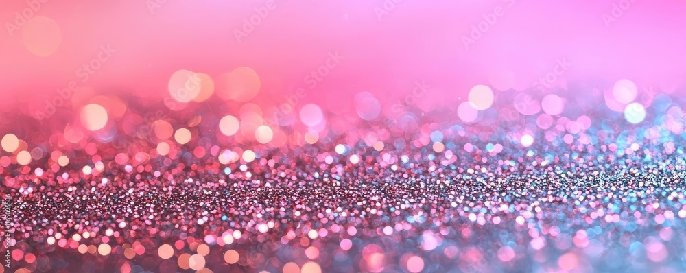 Poster sparkle abstract background concept. shimmering glitter background with vibrant colors creating a dr