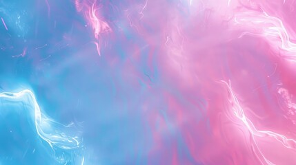 Fototapeta premium Abstract swirling colors in pink and blue, creating a dreamy, ethereal background.
