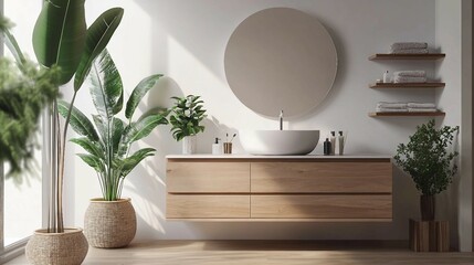 Bright and Functional Washroom