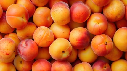apricot seamless pattern wallpaper