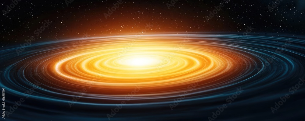 Poster cosmic abstract background idea. a mesmerizing view of a glowing galaxy, showcasing cosmic energy an