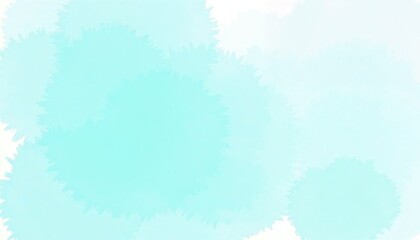 Mint watercolor background with soft bokeh effect for artistic design and creative use
