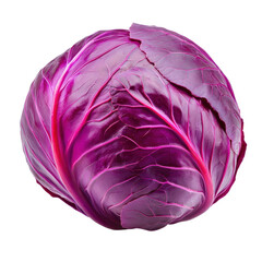 Obraz premium Fresh Purple Cabbage with Vibrant Colors