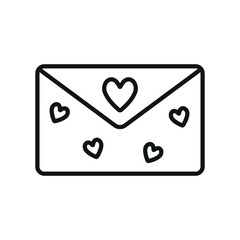 Valentine Card Icon showcases elegant details and a sweet aesthetic, ideal for highlighting greeting cards, festive designs, or romantic themes