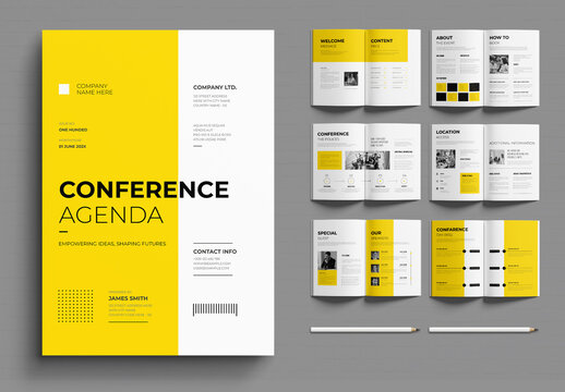 Conference Agenda Templates For Corporate Events