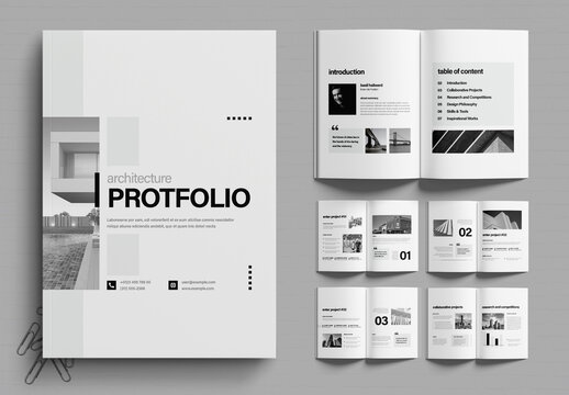 Modern Architecture Portfolio Template