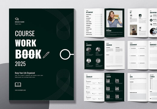 Course Workbook Template Layout