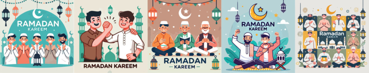 Picture of a man celebrating Ramadan