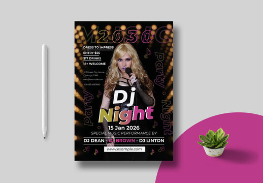 Night Club Party Flyer