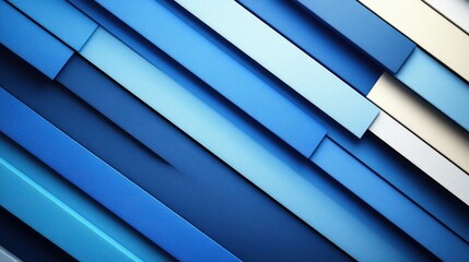 Obraz premium Abstract diagonal lines background in shades of blue and white.