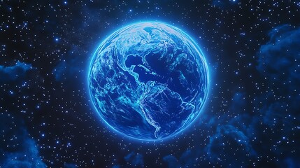 Exploring the mysteries of earth from space north america view digital art cosmic environment