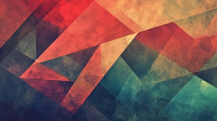 Dynamic abstract background, a captivating interplay of red and blue hues in modern design