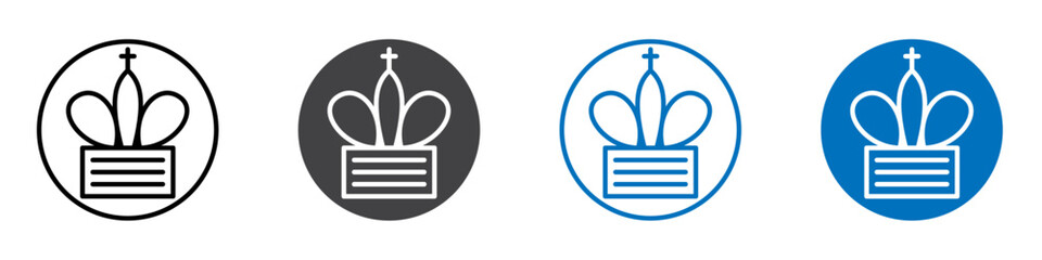 Chogue icon flat editable icon mark set.