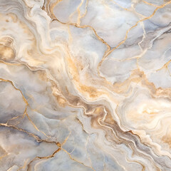 Obraz premium Abstract Marble Texture with Golden Veins.