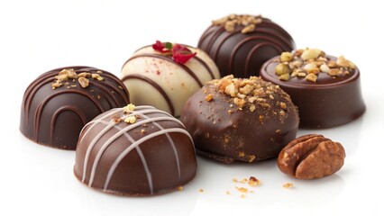 Fototapeta premium set of various plates of food isolated on white background