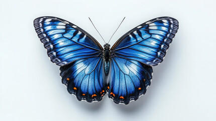 butterfly on white background 